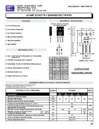 Datasheet SK4040C-SK40100C manufacturer Diotec