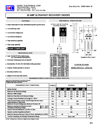 Datasheet UFR3004C manufacturer Diotec