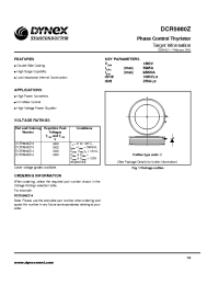 Datasheet DCR5980Z manufacturer Dynex