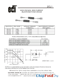 Datasheet 2CL105 manufacturer Electronic Devices