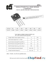 Datasheet 6PH05 manufacturer Electronic Devices