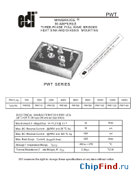 Datasheet PWT10 manufacturer Electronic Devices