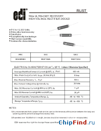 Datasheet RUST2010 manufacturer Electronic Devices