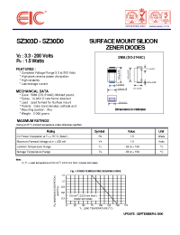 Datasheet SZ30D1 manufacturer EIC