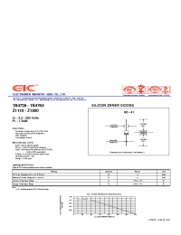 Datasheet Z1200 manufacturer EIC