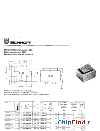 Datasheet E138-02F manufacturer Eichhoff