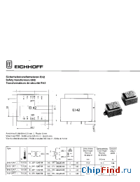 Datasheet E142-12A manufacturer Eichhoff