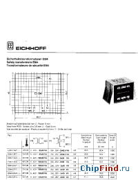 Datasheet E184-13F manufacturer Eichhoff
