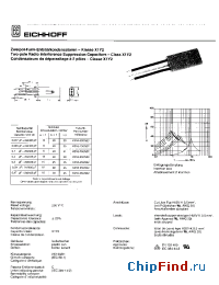 Datasheet K016-050 manufacturer Eichhoff