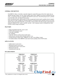Datasheet EM84502A manufacturer EMC