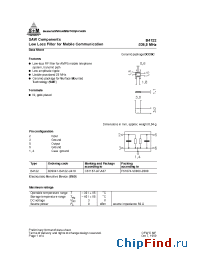 Datasheet B39841B4122U410 manufacturer EPCOS