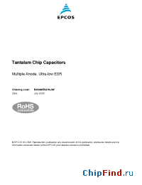 Datasheet B45396R6336M599 manufacturer EPCOS