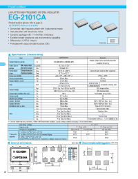 Datasheet EG-2101CA manufacturer EPSON