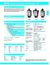 Datasheet 1140-E211-P1M1-10A manufacturer Неопределенные