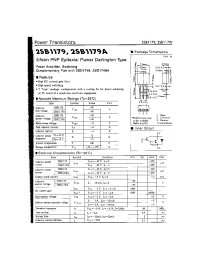 Datasheet 2SB1179 manufacturer Неопределенные