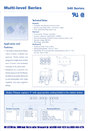 Datasheet 340-03A-1600 manufacturer Неопределенные