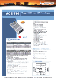 Datasheet ACE-716 manufacturer Неопределенные