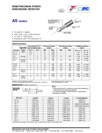 Datasheet AS-1C manufacturer Неопределенные