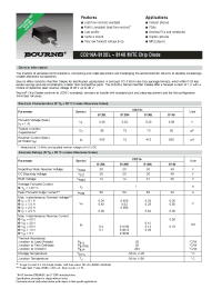 Datasheet CD216A-B130RLF manufacturer Неопределенные