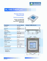 Datasheet DL-100-7-KER manufacturer Неопределенные