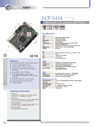 Datasheet ECP-5414 manufacturer Неопределенные