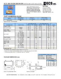Datasheet ECS-3951M-BN manufacturer Неопределенные