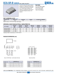 Datasheet ECS-SR1-2.00-B manufacturer Неопределенные