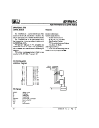 Datasheet EDI8M864C manufacturer Неопределенные