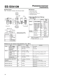 Datasheet EE-SX4139 manufacturer Неопределенные