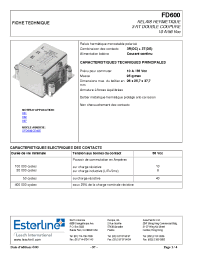 Datasheet FD600A1A manufacturer Неопределенные