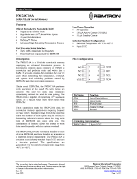Datasheet FM24C16A-S manufacturer Неопределенные