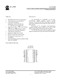 Datasheet GLT44108-40FC manufacturer Неопределенные