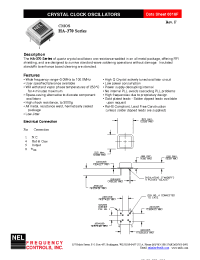 Datasheet HA-A371-FREQ manufacturer Неопределенные