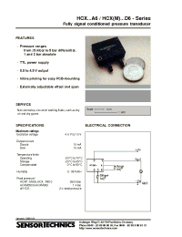Datasheet HCX001D6V manufacturer Неопределенные