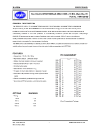 Datasheet HMN12816D-120 manufacturer Неопределенные