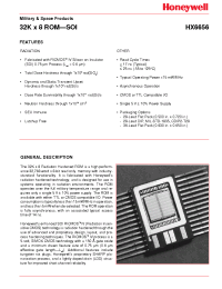 Datasheet HX6656-SRT manufacturer Неопределенные