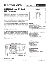 Datasheet IAISM-AN2 manufacturer Неопределенные