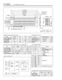 Datasheet LC1622 manufacturer Неопределенные