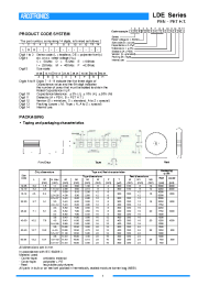 Datasheet LDECC1180 manufacturer Неопределенные