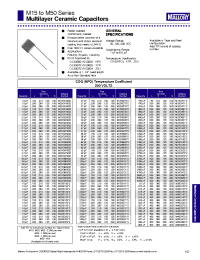 Datasheet M20R1822 manufacturer Неопределенные