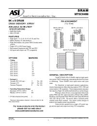 Datasheet MT5C6408EC-IT manufacturer Неопределенные