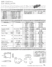 Datasheet NM3SOL3R manufacturer Неопределенные
