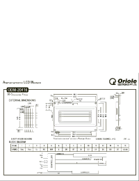 Datasheet ODM-20416 manufacturer Неопределенные