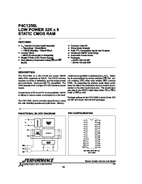 Datasheet P4C1256L-55PC manufacturer Неопределенные