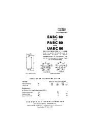 Datasheet PABC80 manufacturer Неопределенные
