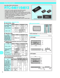 Datasheet RTC-64611A manufacturer Неопределенные