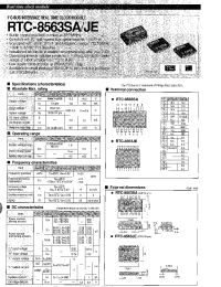 Datasheet RTC-8563SA manufacturer Неопределенные