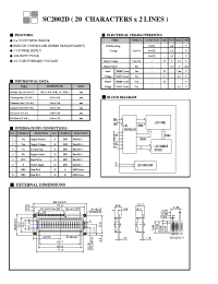 Datasheet SC2002D manufacturer Неопределенные