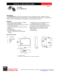 Datasheet SC-A146A-FREQ manufacturer Неопределенные
