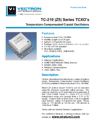 Datasheet TC-210-CAB-307A manufacturer Неопределенные